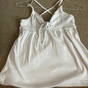 Vintage old navy cross back tank top